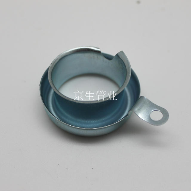 带接头端子金属牙圈 铁套 包塑金属软管护口